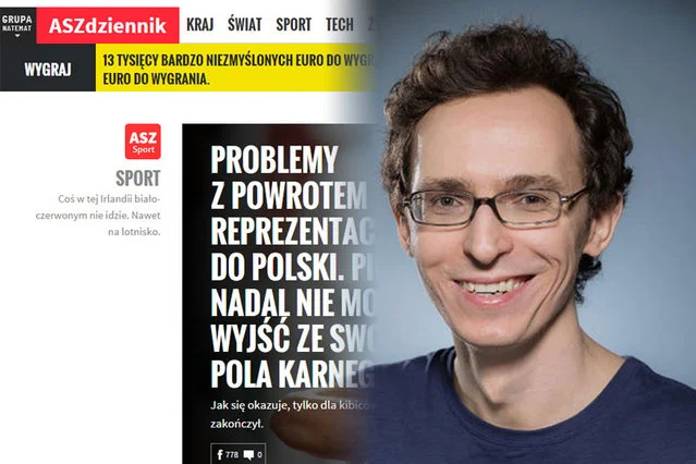 Rafał Madajczak z przekąsem komentuje rzeczywistość