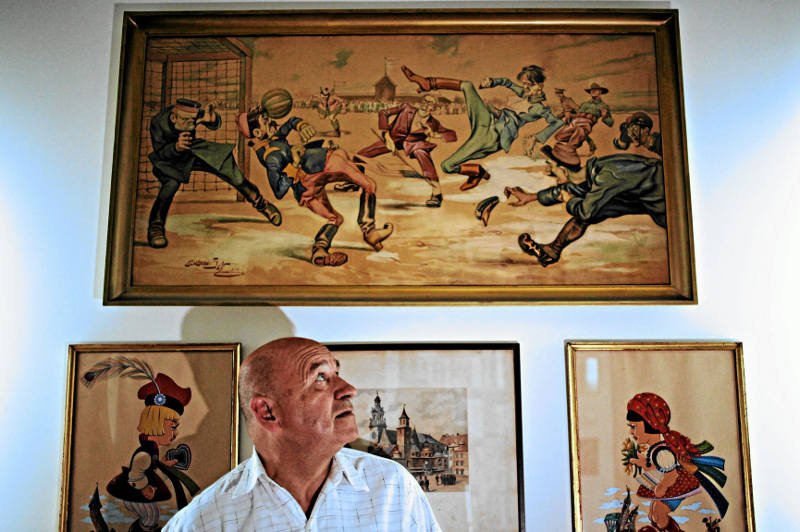 Dumny jubilat, Leszek Mazan.