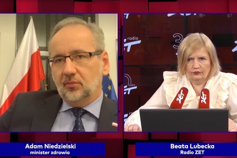 Adam Niedzielski zapowiada mandaty dla łamiących sylwestrowe ograniczenia.