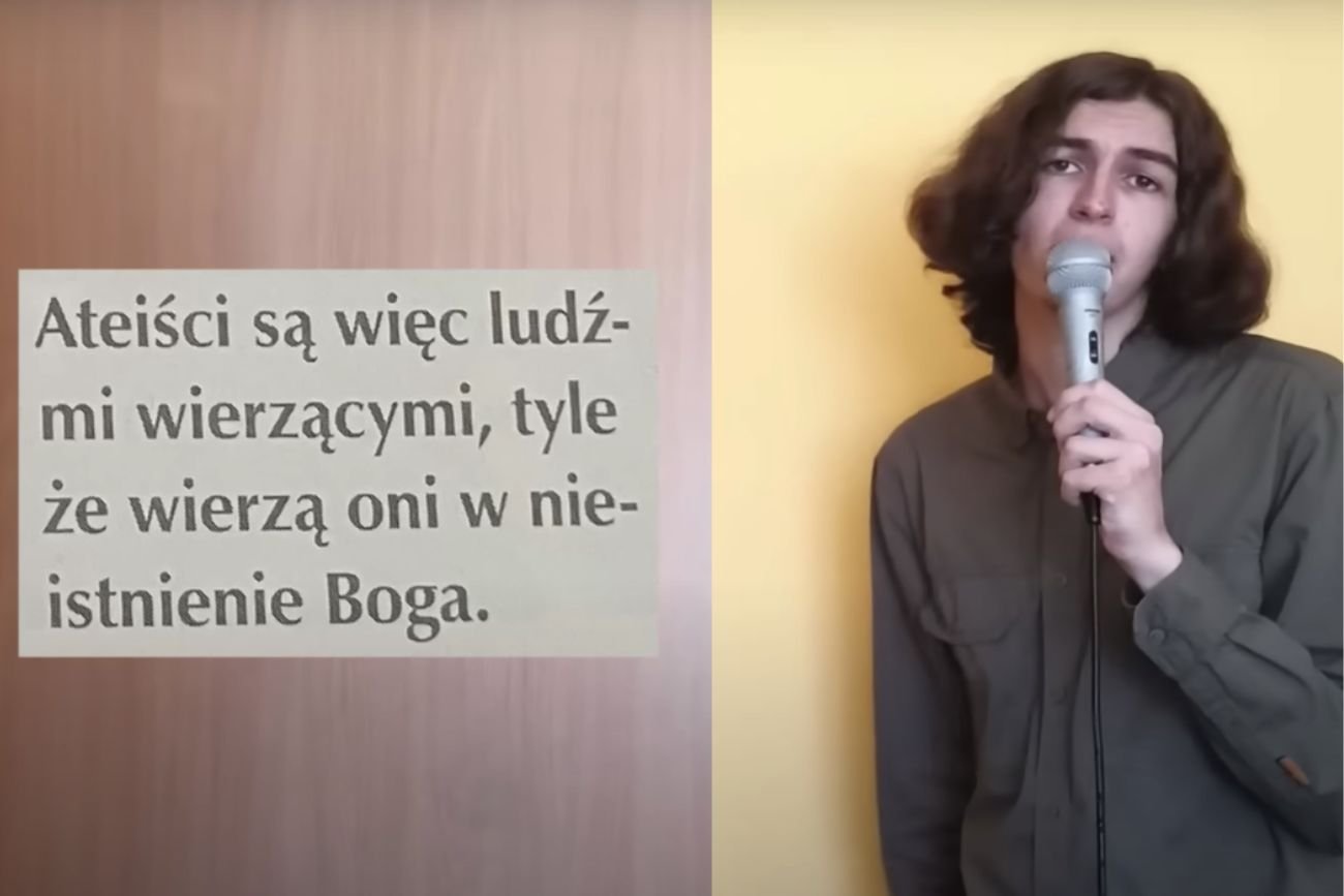 Teledysk do piosenki "Gdyby Podręcznik HiT był piosenką".