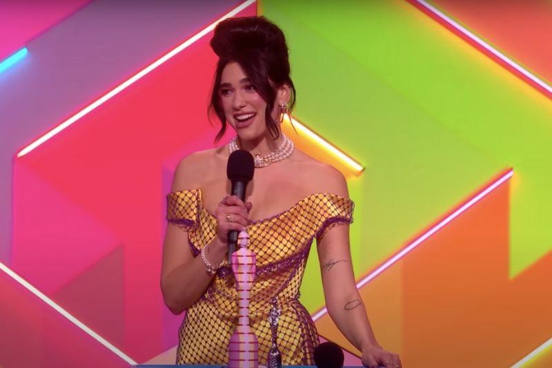 Brit Awards 2021. Największą zwyciężczynią gali była piosenkarka Dua Lipa.