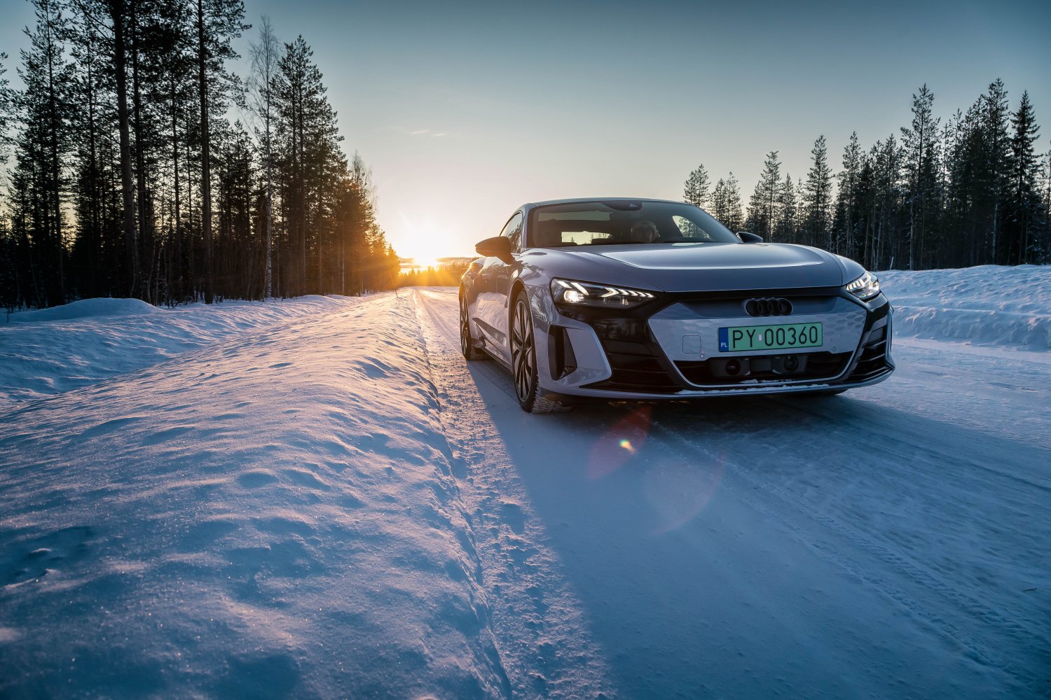 Jak się spisało Audi E-Tron GT przy -31 stopniach w Laponii? Zaraz wam opowiem.