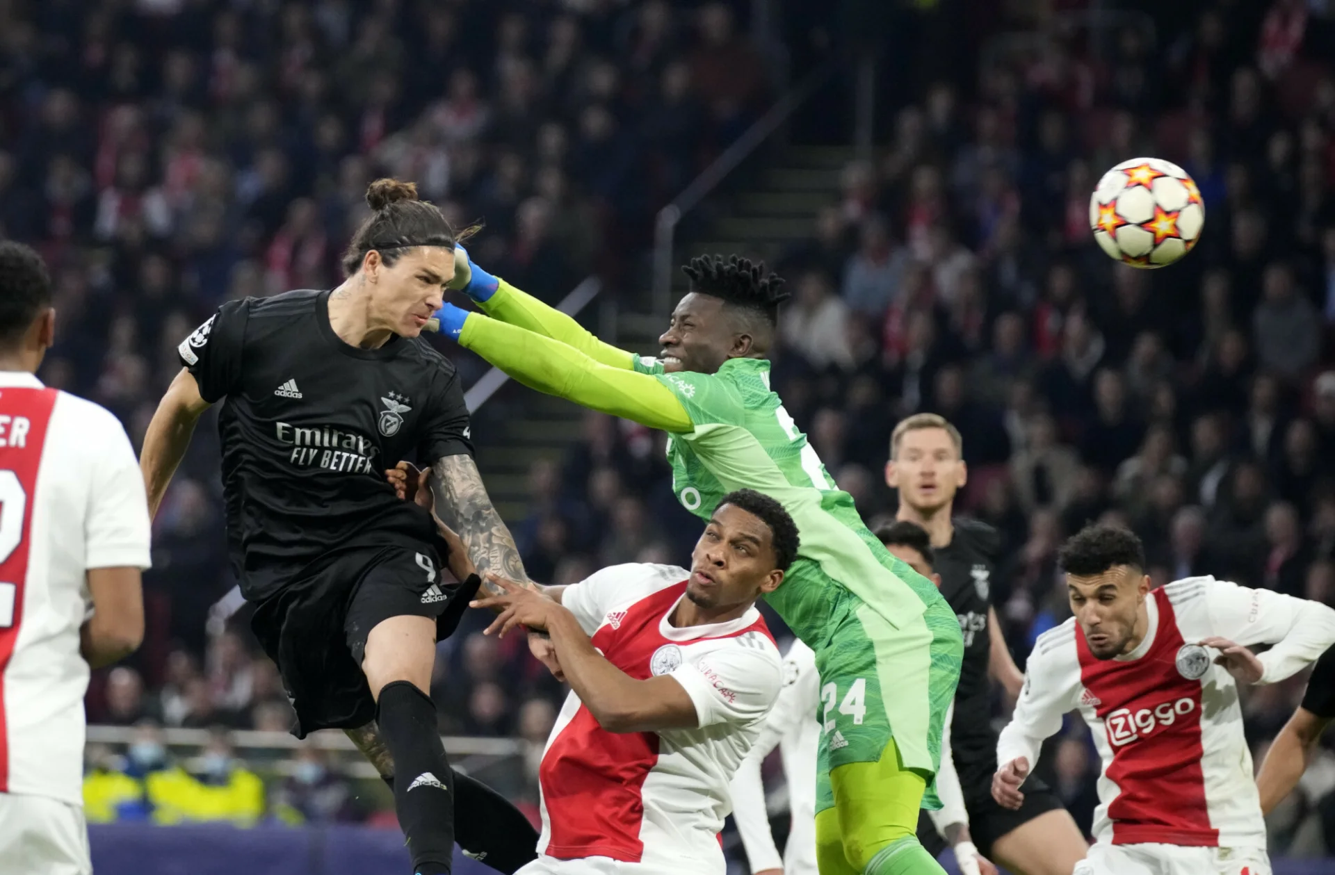 Benfica Lizbona dzięki bramce Darwina Nuneza awansowała do ćwierćfinału Ligi Mistrzów