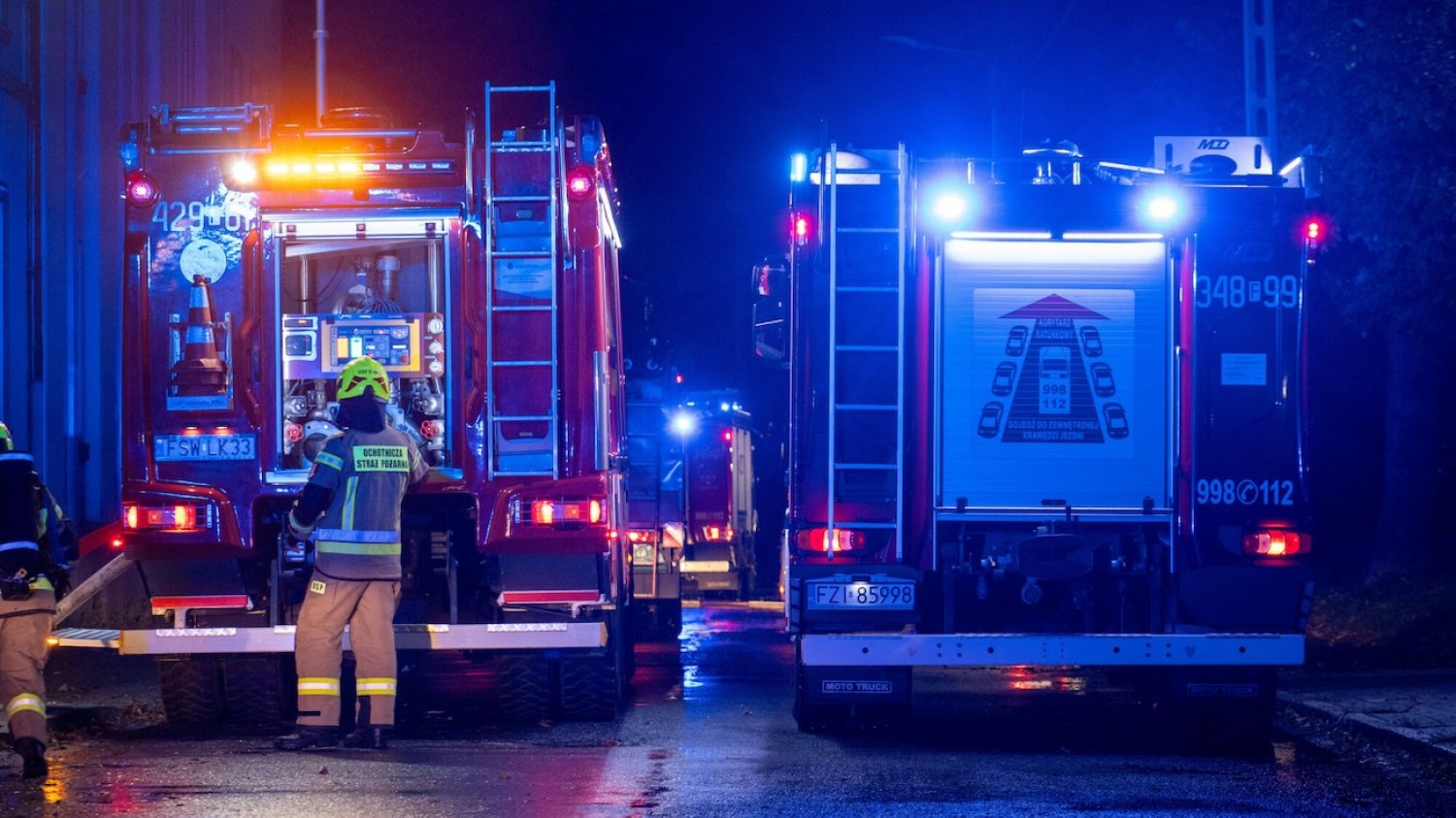 Tragiczny pożar hotelu w Pszowie. Nie żyje 5 osób