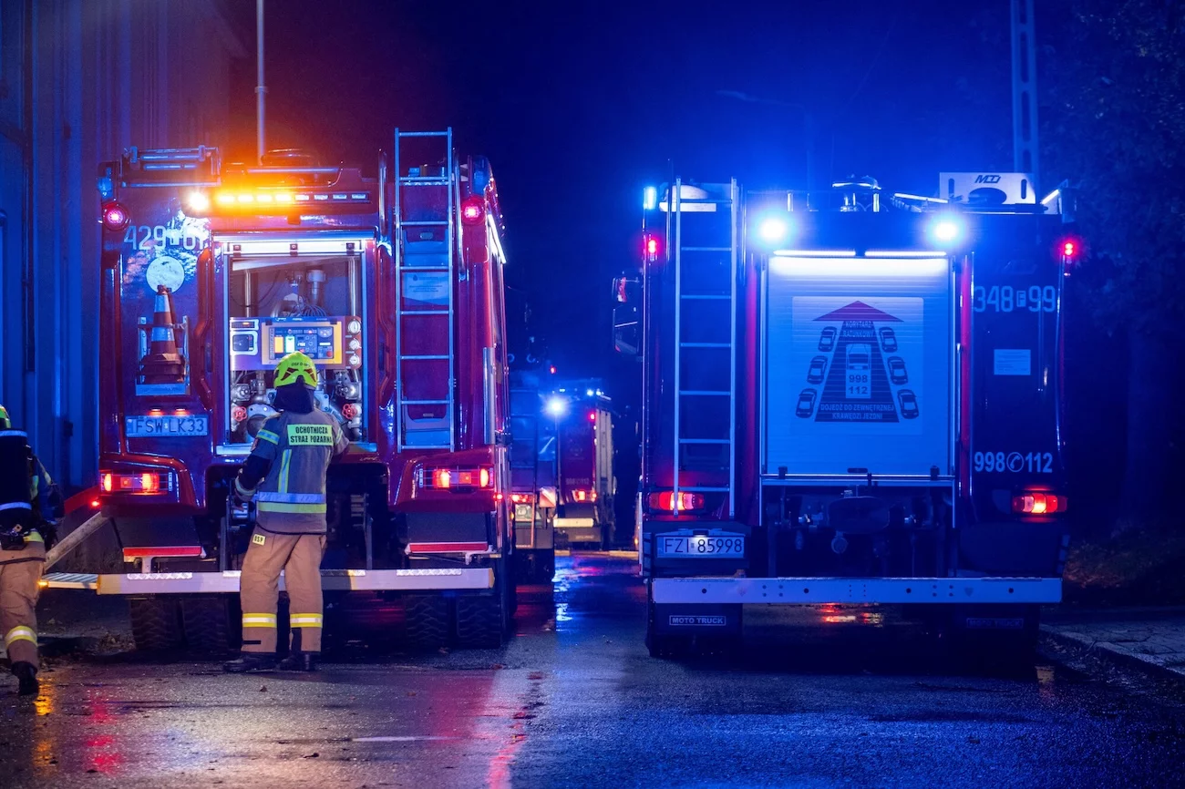 Tragiczny pożar hotelu w Pszowie. Nie żyje 5 osób