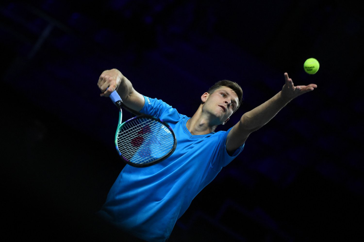 Hubert Hurkacz nie dał szans Andy'emu Murrayowi i zagra o finał turnieju w Metz