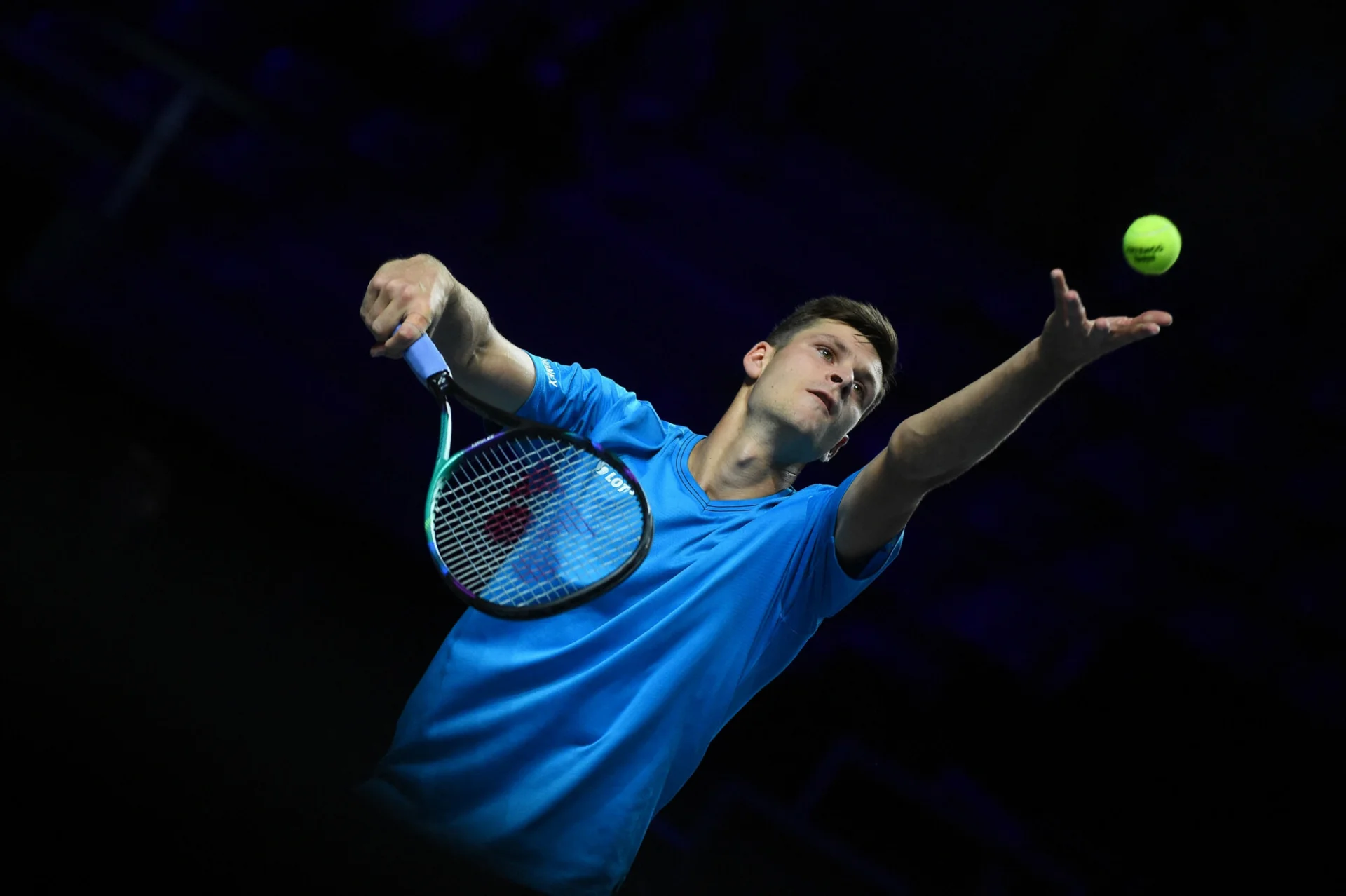 Hubert Hurkacz nie dał szans Andy'emu Murrayowi i zagra o finał turnieju w Metz