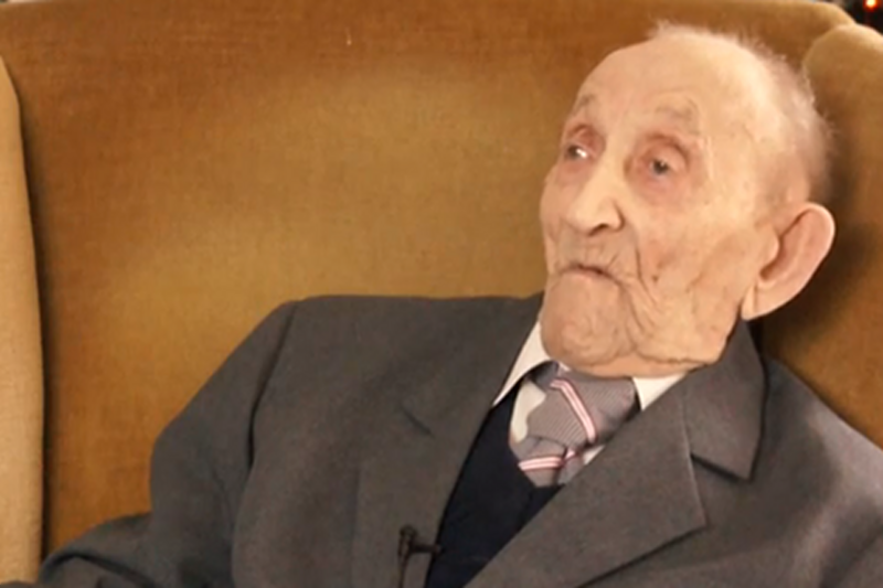 Jedyny żyjący weteran wojny polsko-bolszewickiej. –Jego opowiadania są czymś więcej niż suchą wiedzą z książki–mówią znajomi Pana Józefa