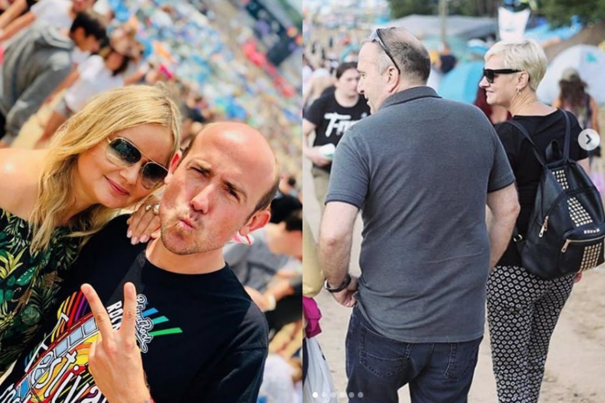 Borys Budka i Grzegorz Schetyna bawią się z najbliższymi na Pol'and'Rock Festival w Kostrzynie nad Odrą.