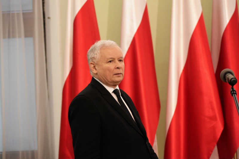 W Święto Flagi PiS zorganizowało konferencję, której głównym punktem było wystąpienie Jarosława Kaczyńskiego.