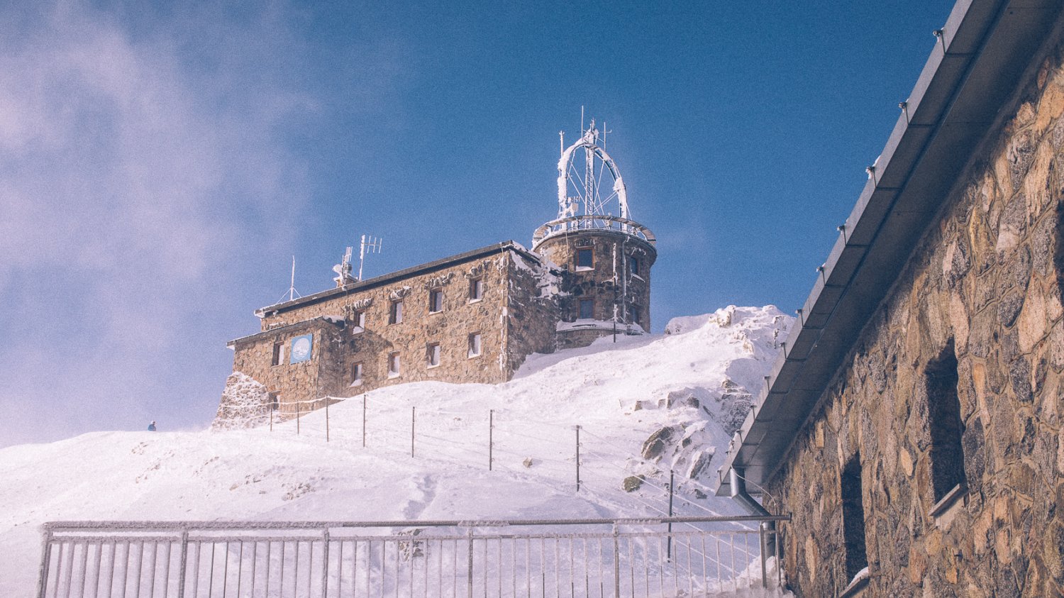 Wysokogórskie Obserwatorium Meteorologiczne IMGW na Kasprowym Wierchu.