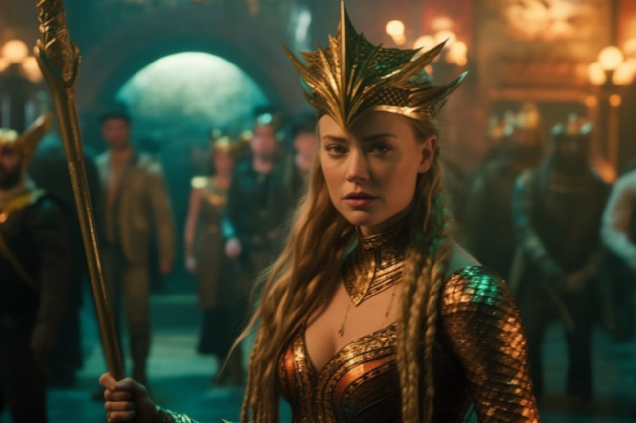 Jason Momoa i Amber Heard w zwiastunie filmu "Aquaman i Zaginione Królestwo".