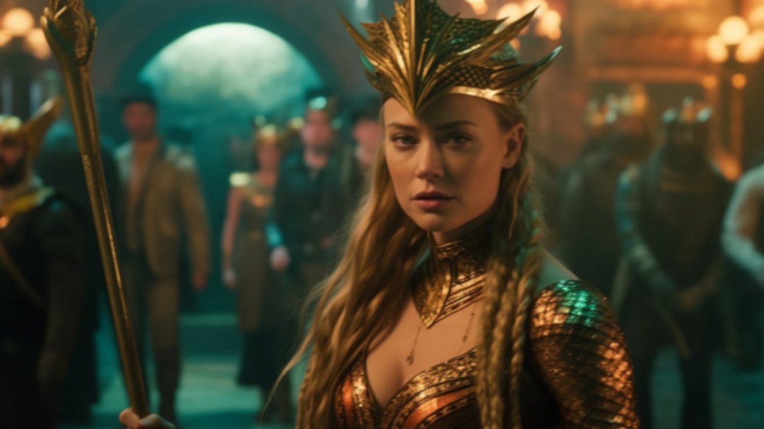 Jason Momoa i Amber Heard w zwiastunie filmu "Aquaman i Zaginione Królestwo".