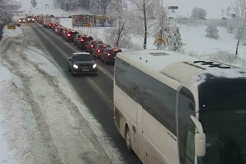 Gigantyczne korki do Zakopanego