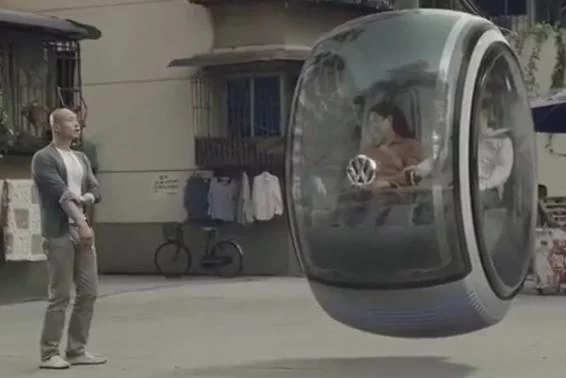 Latający samochód Volkswagen Hover Car