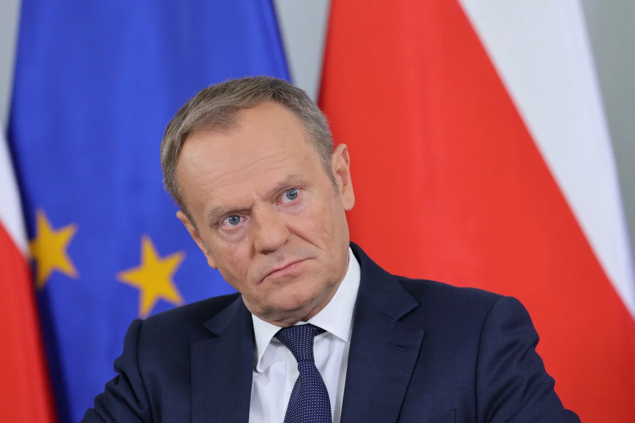 Przewodniczący Platformy Obywatelskiej Donald Tusk.