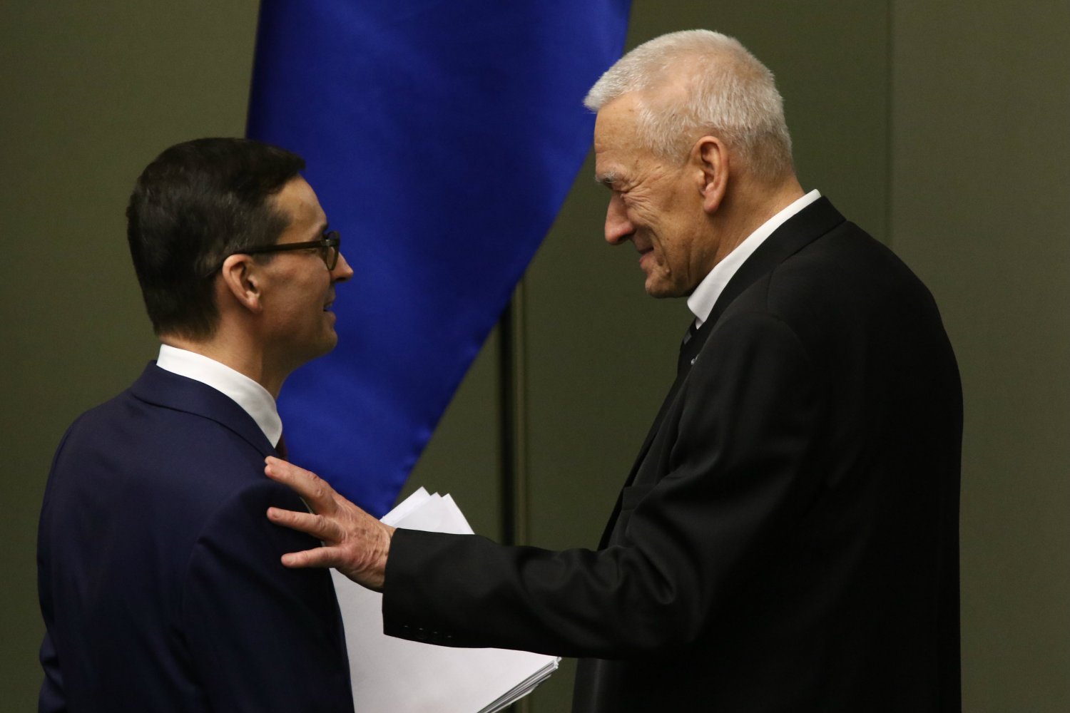 Kornel Morawiecki wróży synowi świetlaną przyszłość.