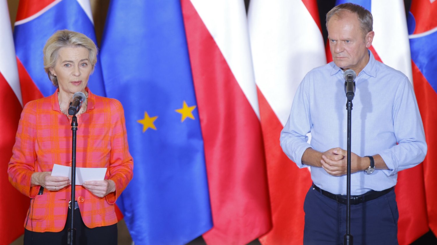 Szefa KE w Polsce. Taką pomoc dostaną powodzianie.