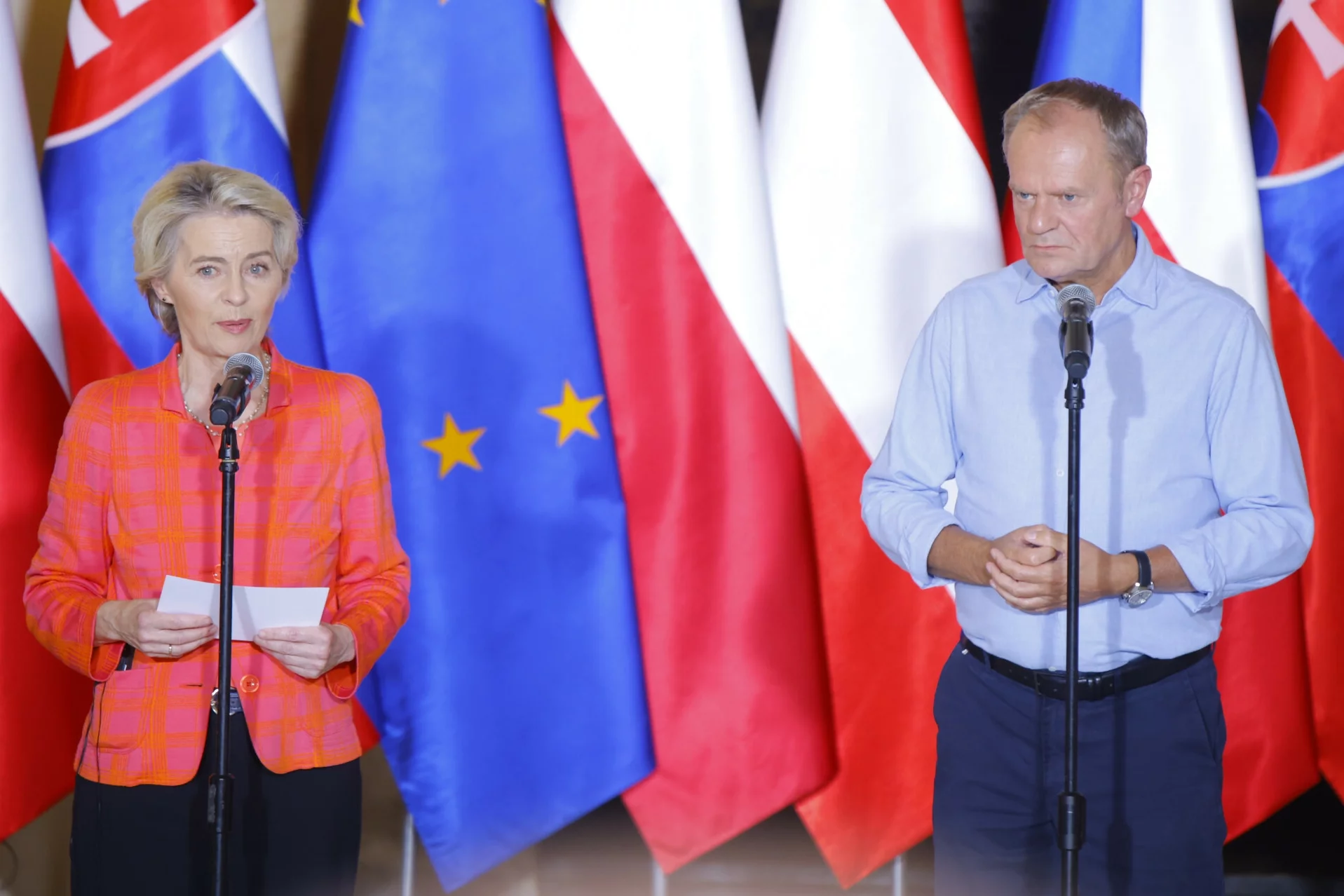 Szefa KE w Polsce. Taką pomoc dostaną powodzianie.