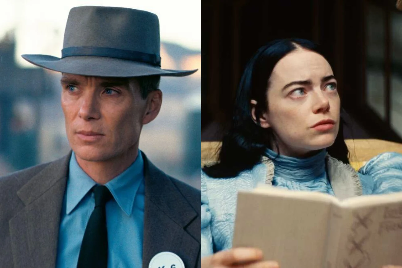 Cillian Murphy w "Oppenheimerze" i Emma Stone w "Biednych istotach".