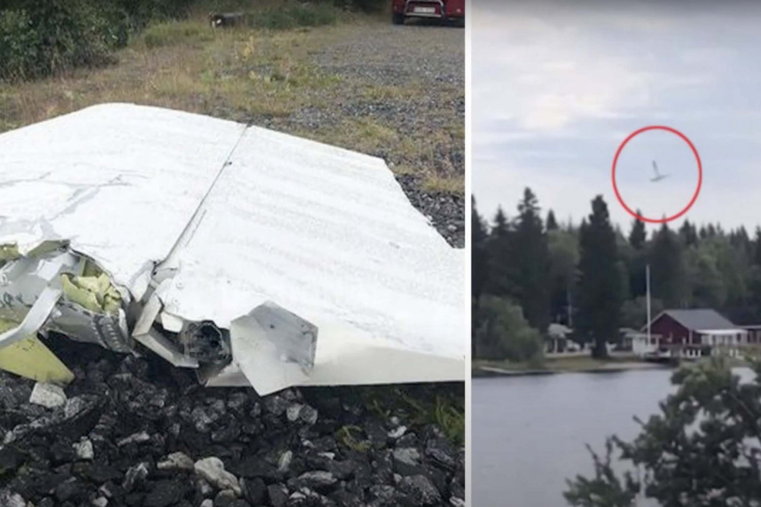 Szwecja: w Örebro rozbił się samolot. 9 ofiar śmiertelnych.