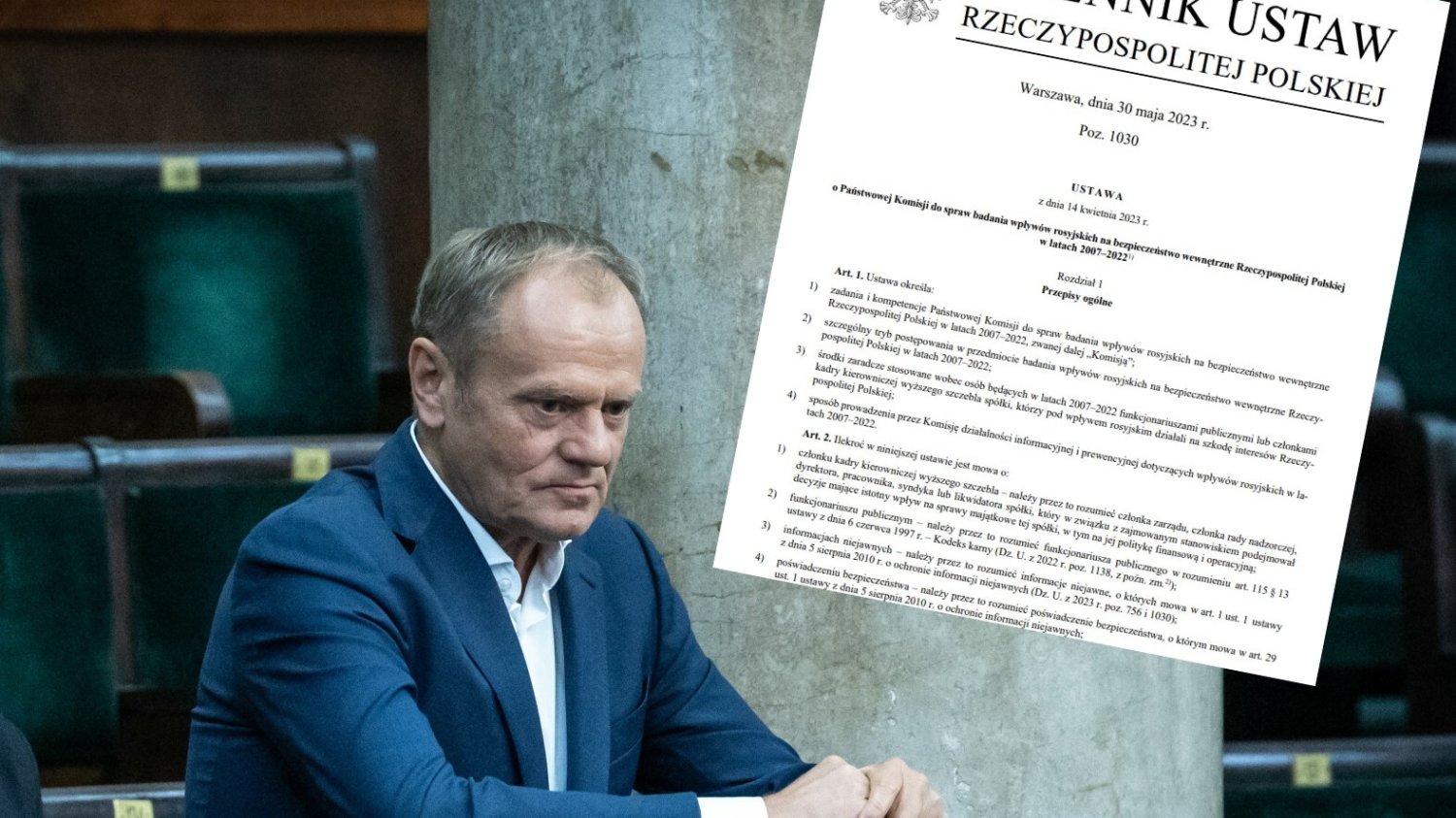 "Lex Tusk" zostało opublikowane w Dzienniku Ustaw.