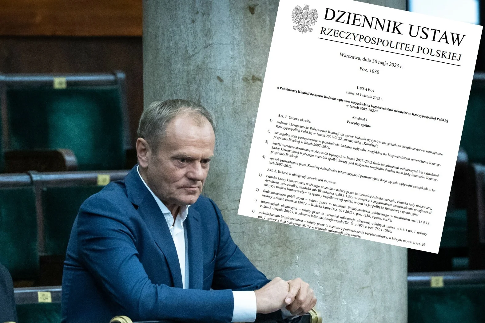 "Lex Tusk" zostało opublikowane w Dzienniku Ustaw.