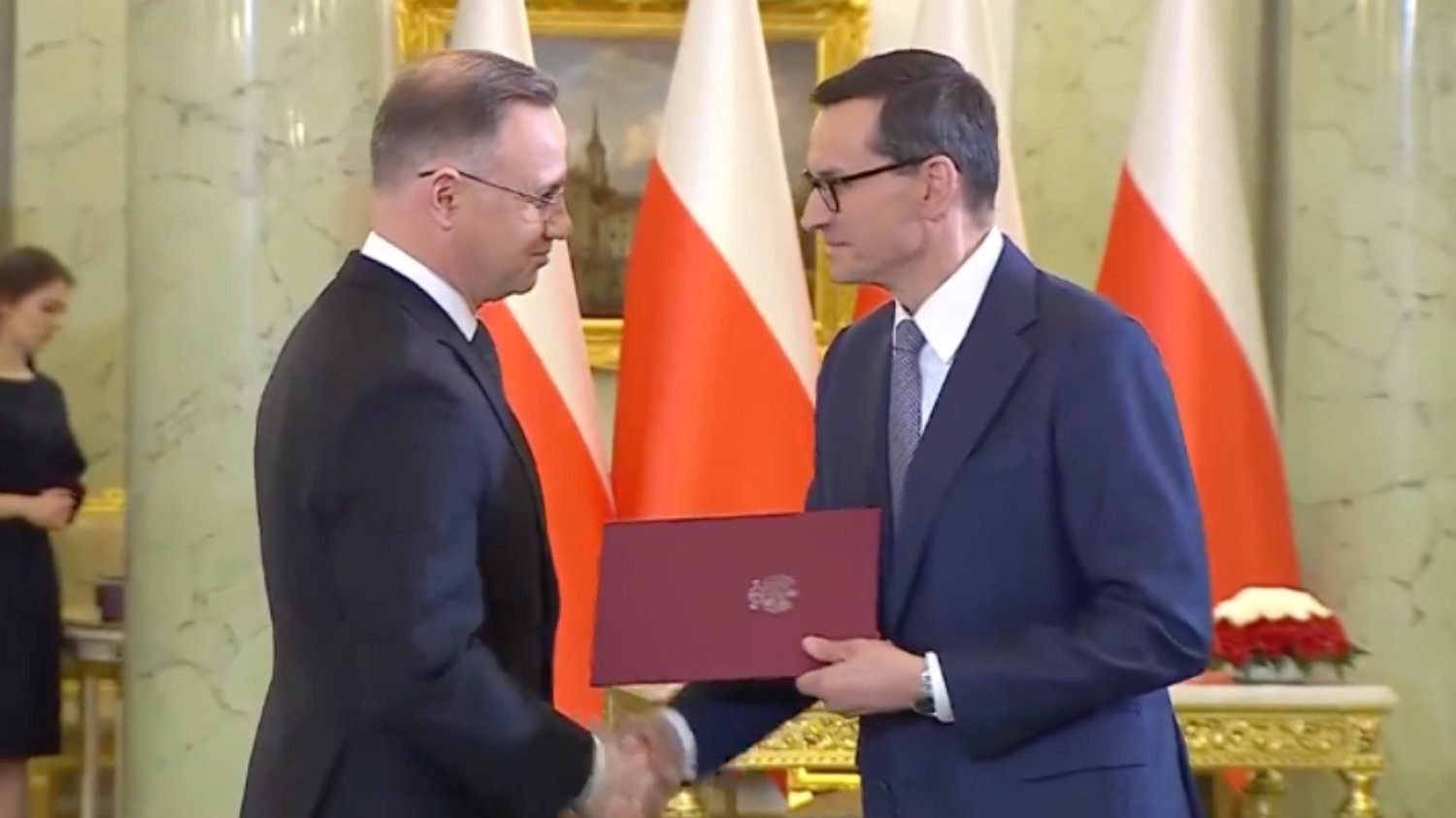 Andrzej Duda zaprzysiągł rząd Mateusza Morawieckiego