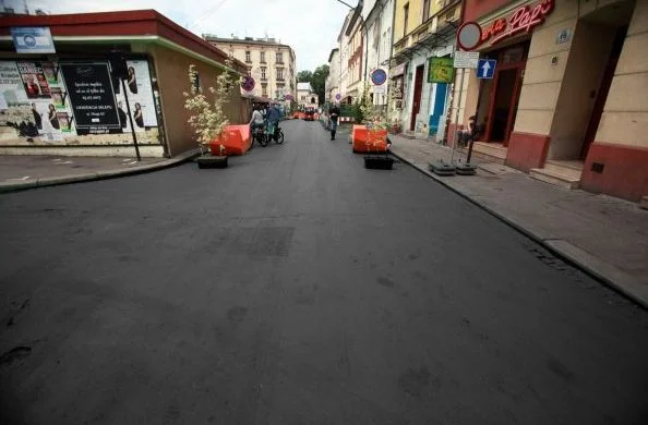 Ktoś też "zmył" farbę
