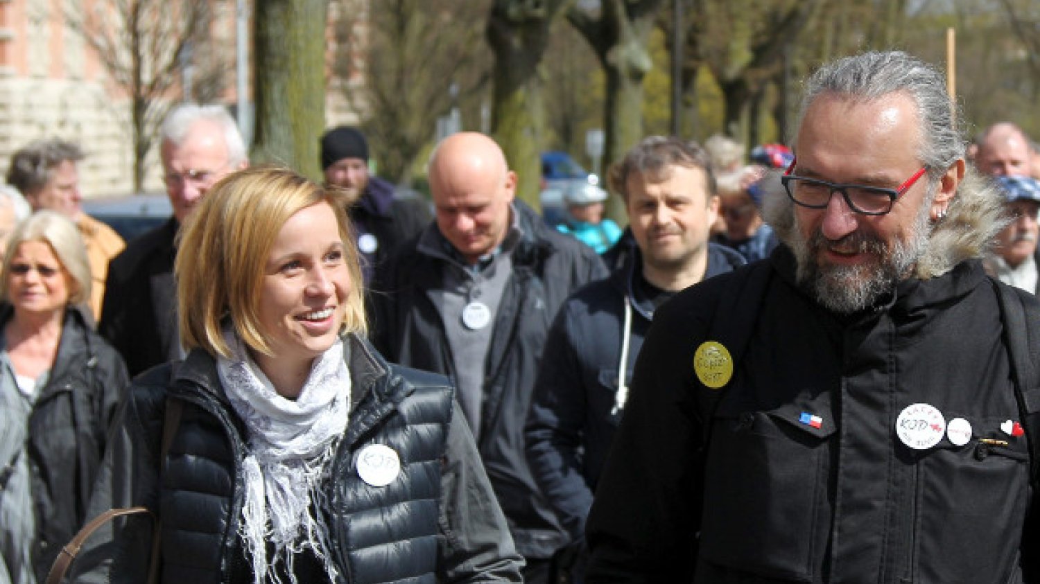Magdalena Filiks - liderka szczecińskiego KOD gasi pożar po aferze z Kijowskim.