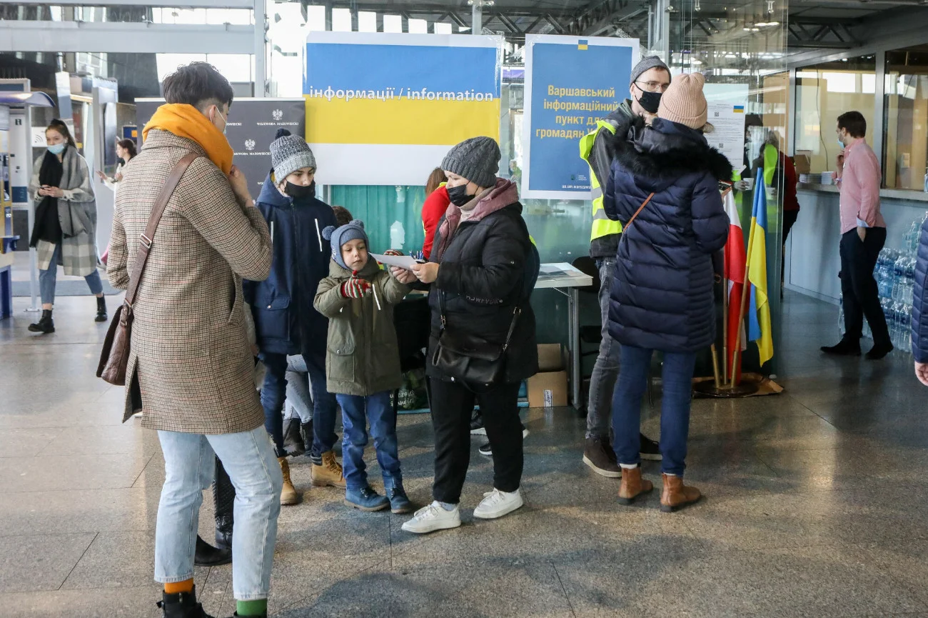 Zdjęcie ilustracyjne. Do polskich szpitali przy granicy trafia coraz więcej uchodźców z Ukrainy. Głównie dzieci i kobiety w ciąży.