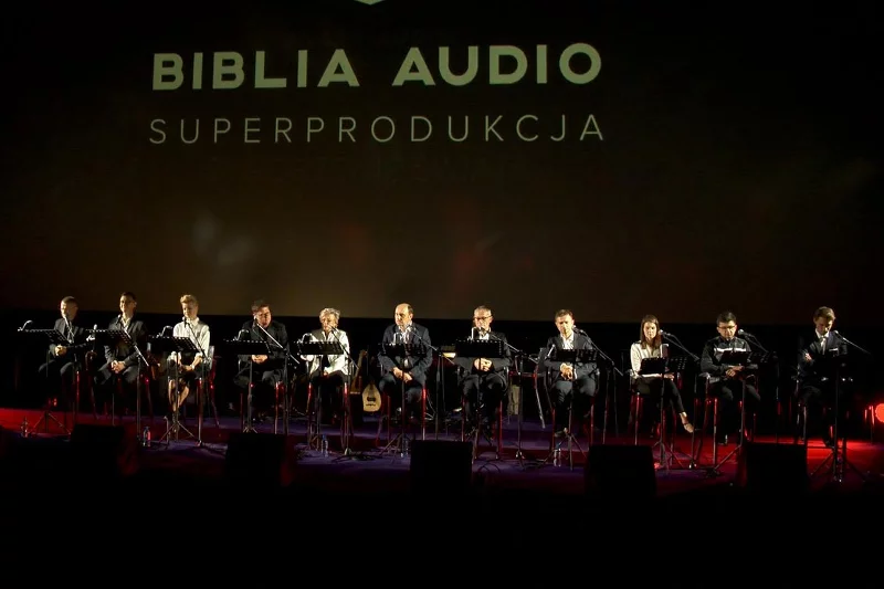 Koncert „Biblia Audio Live”, gdzie znani polscy aktorzy odczytywali przy towarzyszącej oprawie dźwiękowej wybrane fragmenty Biblii
