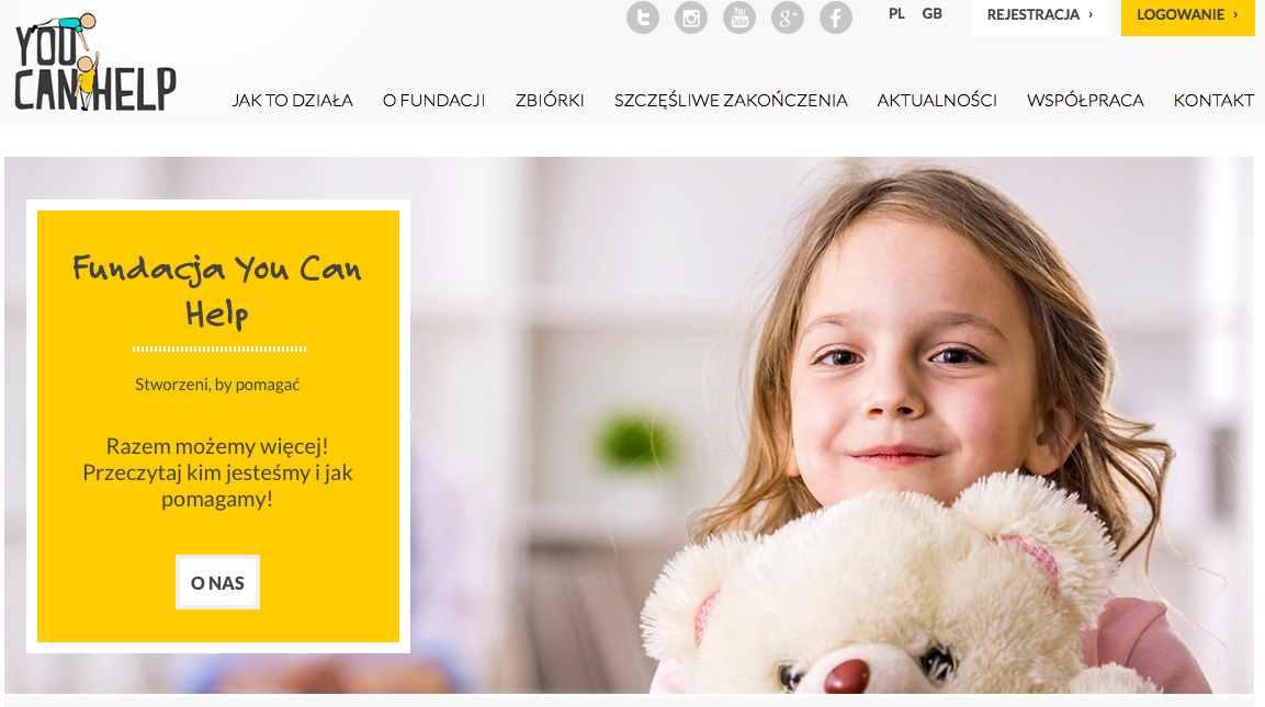 źródło: Fundacja You Can Help, http://ychf.org