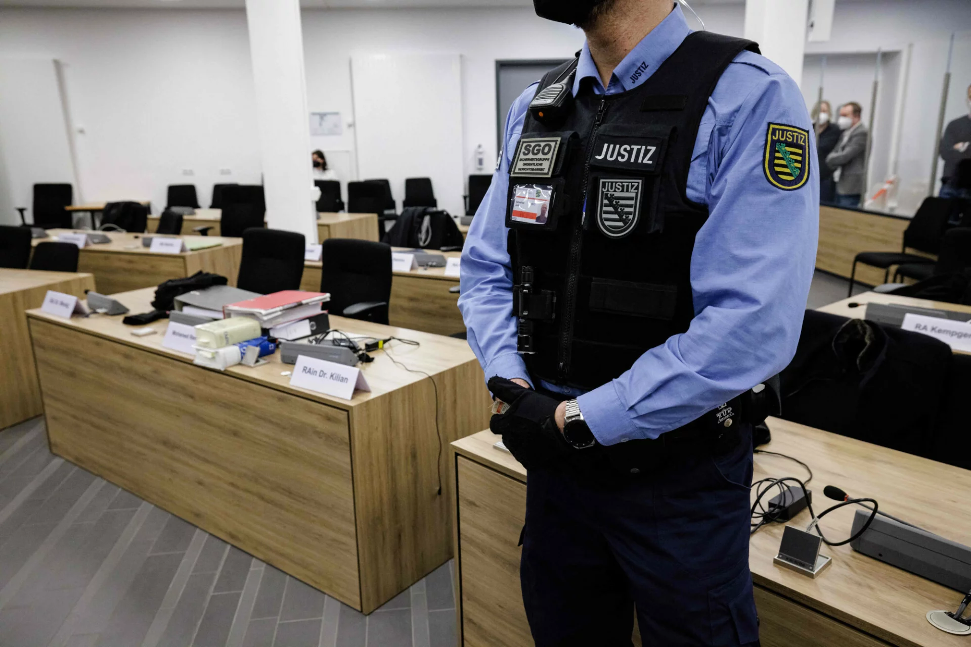 Sala sądowa. Zdjęcie poglądowe