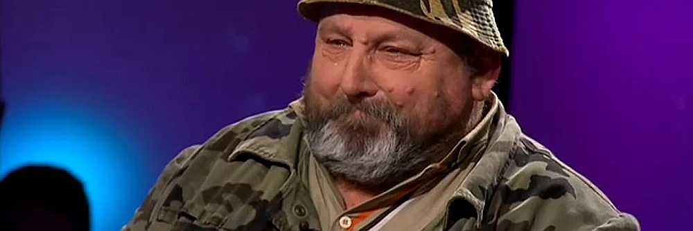 Kadr z programu "Tomasz Lis na żywo", w którym gościem był Stanisław Kaczmarek - ojciec chłopca zamordowanego przez Mariusza Trynkiewicza