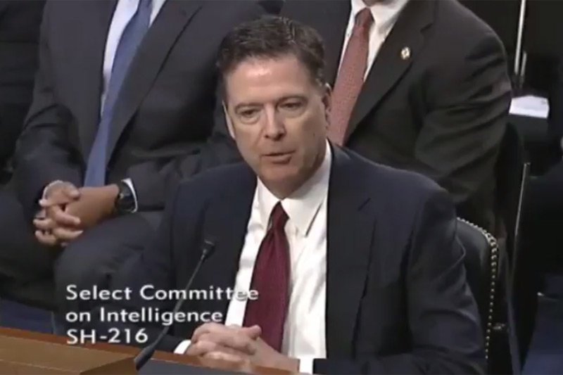 Były szef FBI zeznawał przeciwko prezydentowi USA Donaldowi Trumpowi.