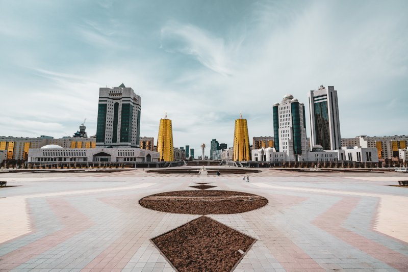 Astana, stolica Kazachstanu.