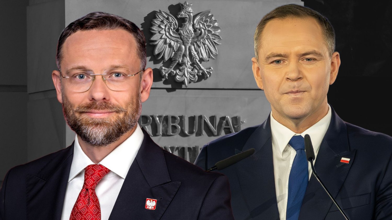 Bogucki musiał tłumaczyć decyzję Nawrockiego ws. ślubowania sędziów TK. Bogucki, Nawrocki