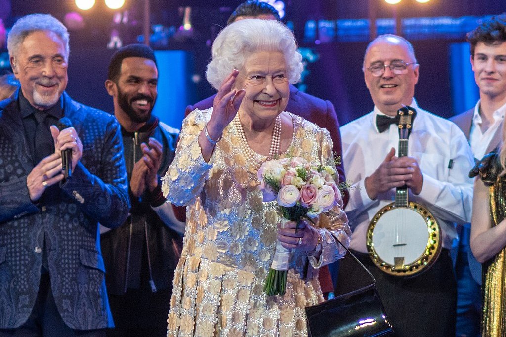 Królowa Elżbieta II na obchodach swoich urodzin w 2018 roku