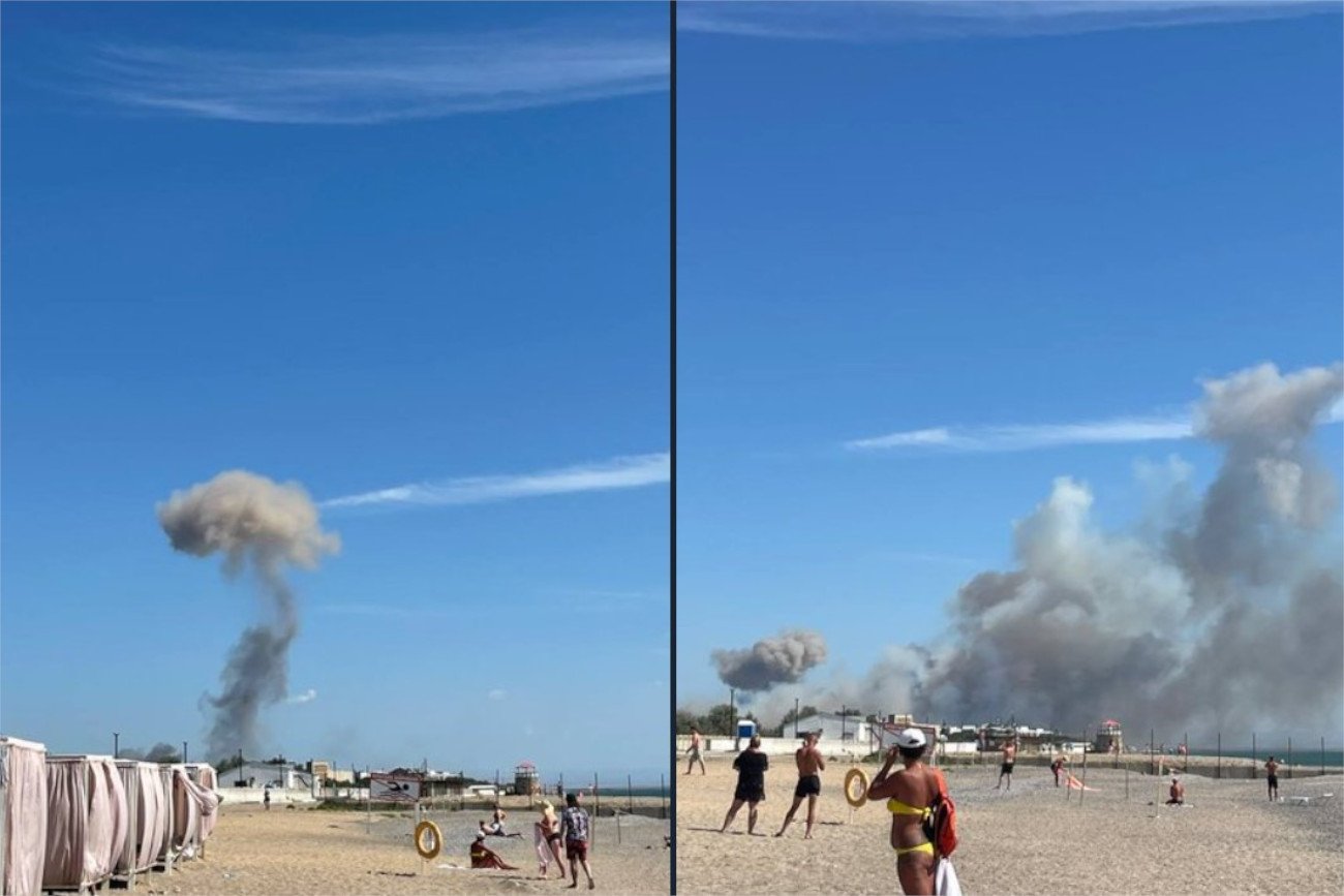 We wtorek na Krymie doszło do kilkunastu wybuchów