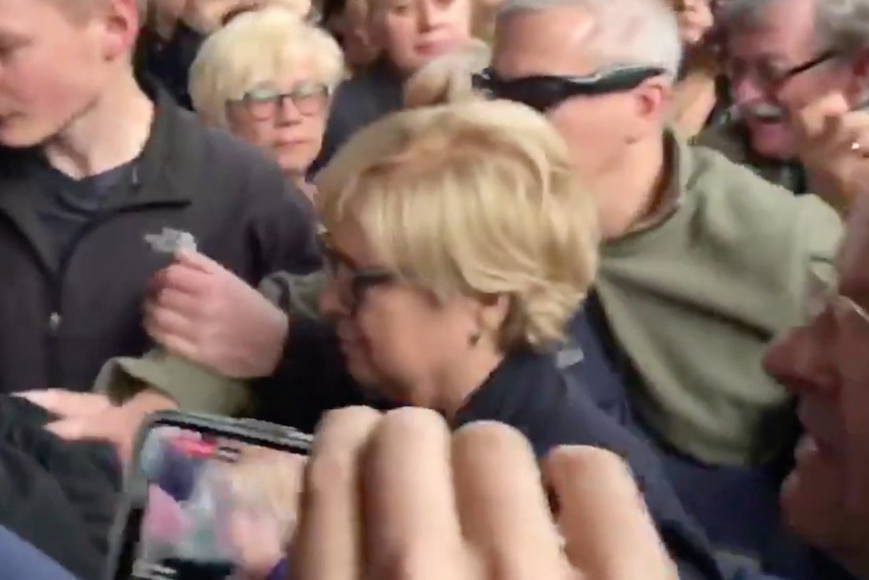 Małgorzata Gersdorf przyszła do pracy jakby nigdy nic.