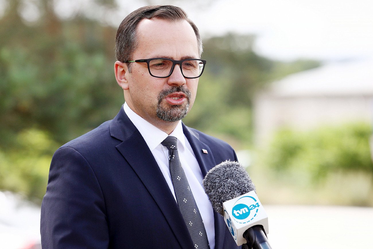 Marcin Horała  w TVN24.