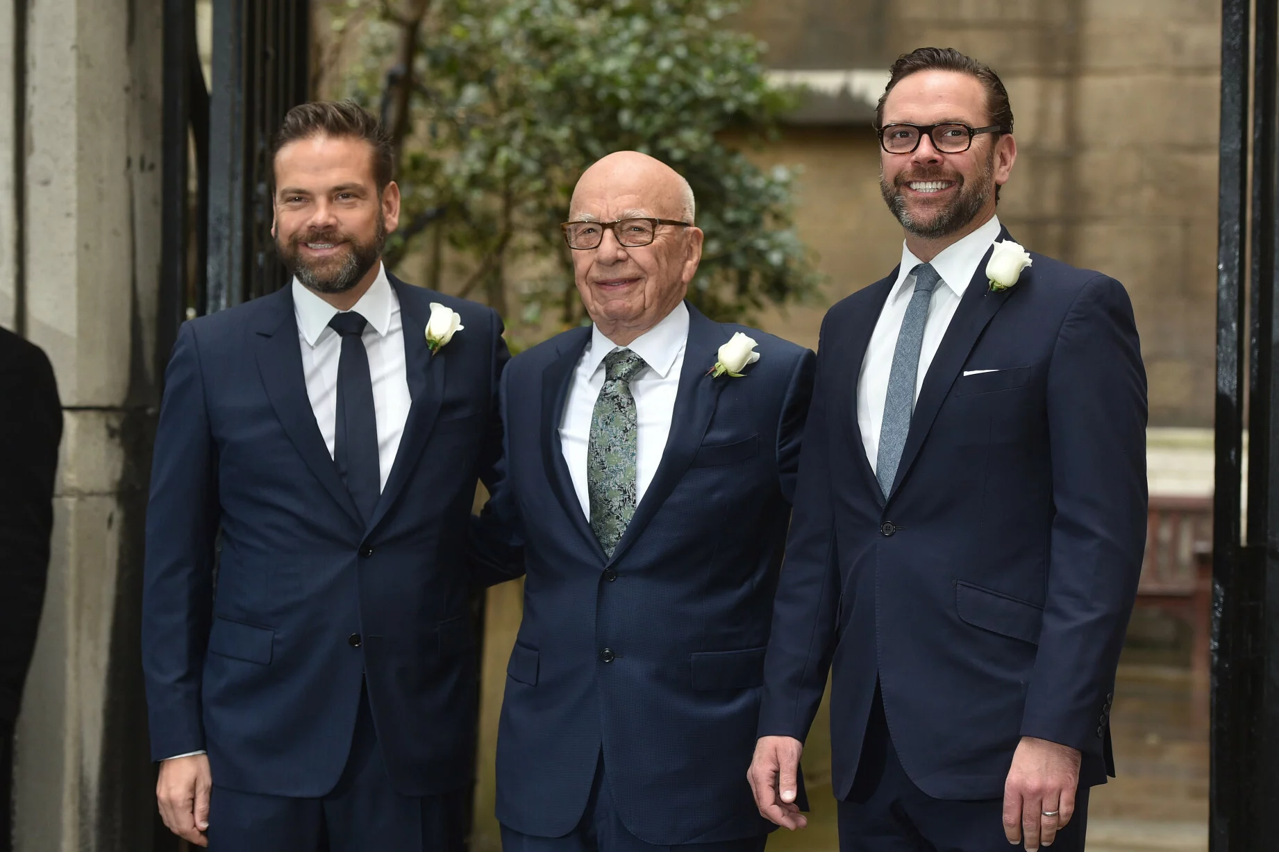 Rupert Murdoch z synami