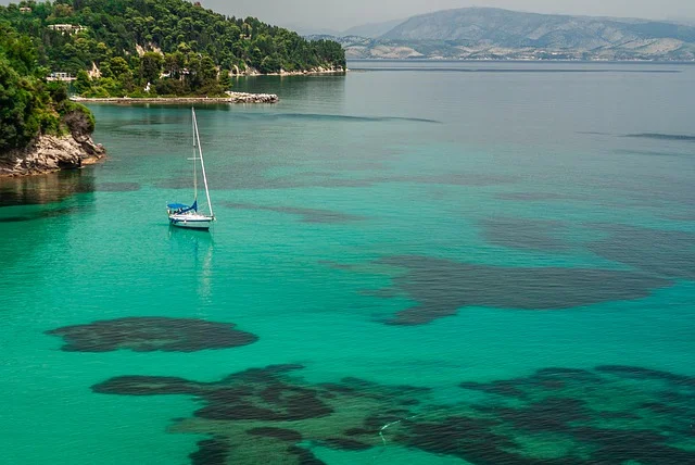 Korfu, Grecja. European Safest Destinations 2020