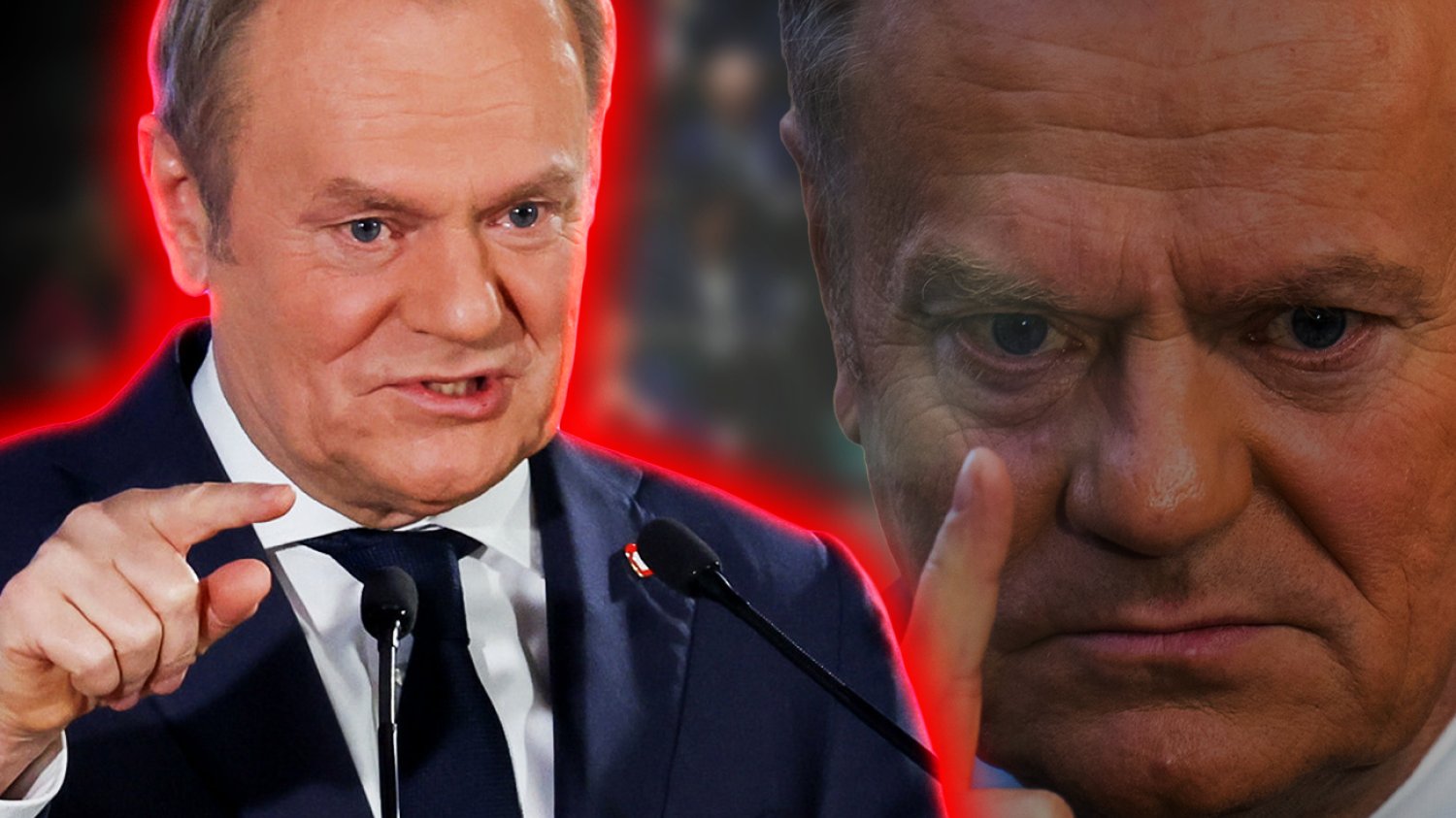 Donald Tusk zrugał europosłów PiS.
