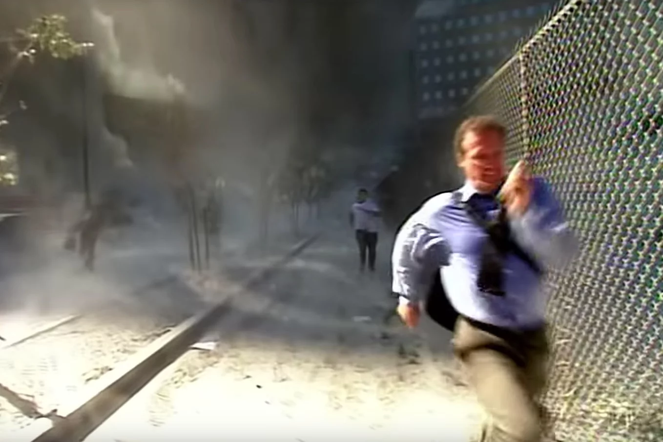 Momentami nagranie przypomina film. Ale to niestety rzeczywistość.