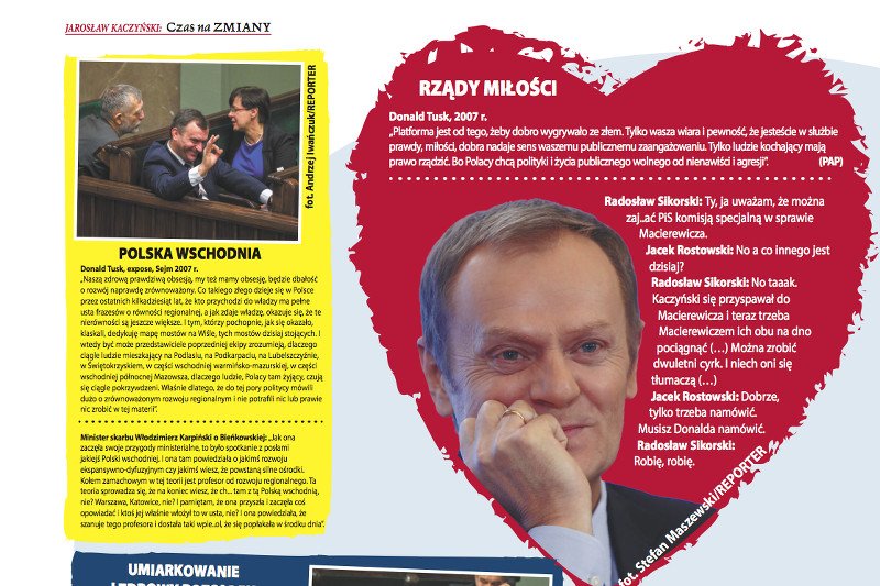 PiS uderza w PO ulotką i organizuje spotkania z wyborcami w całej Polsce.