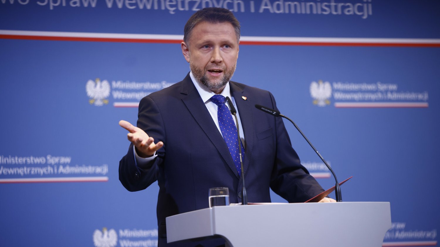 Szef MSWiA Marcin Kierwiński