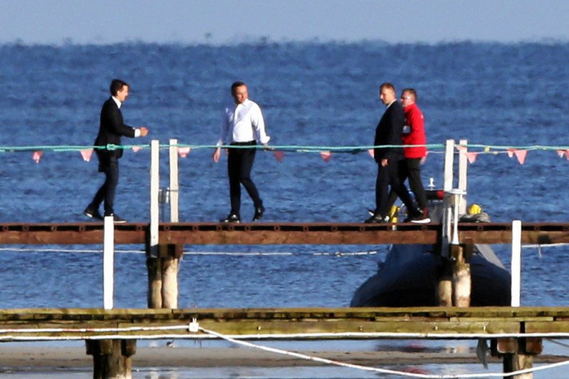 Andrzej Duda pojechał na urlop nad morze.