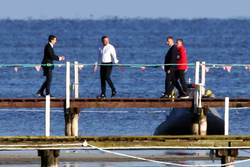 Andrzej Duda pojechał na urlop nad morze.